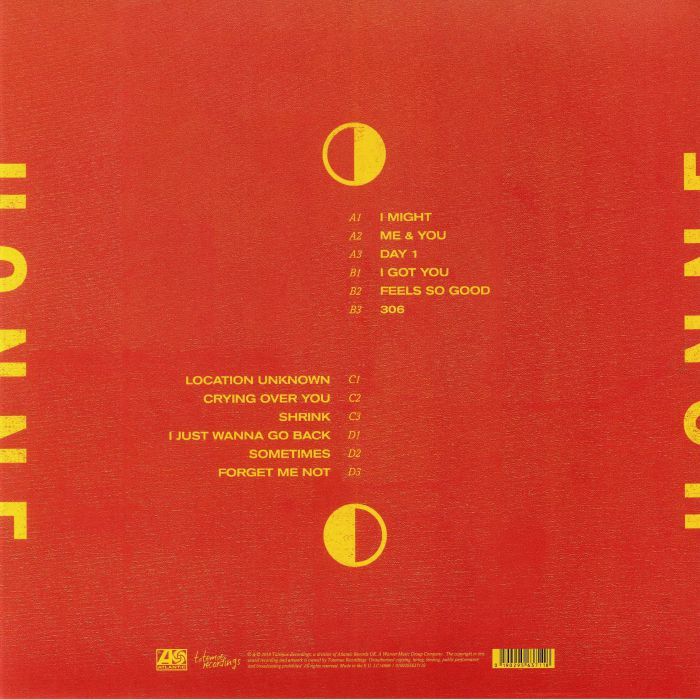 Honne - Love Me / Love Me Not 2LP