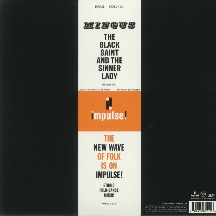 Charles Mingus - The Black Saint And The Sinner Lady 1LP