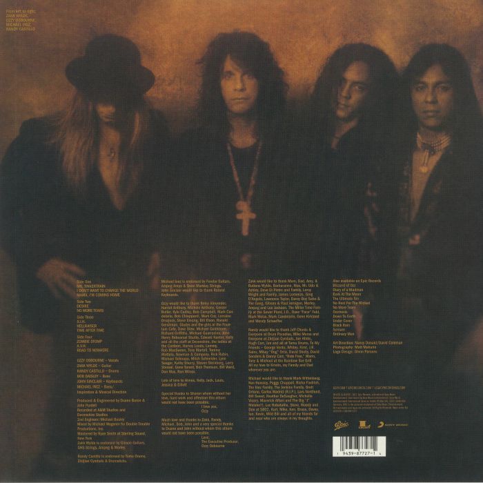 Ozzy Osbourne - No More Tears 2LP