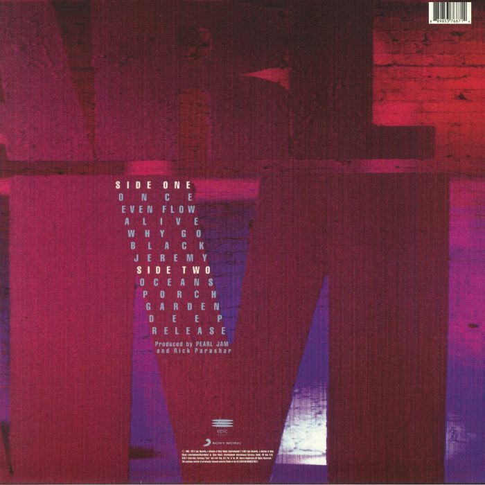 Pearl Jam - Ten 1LP