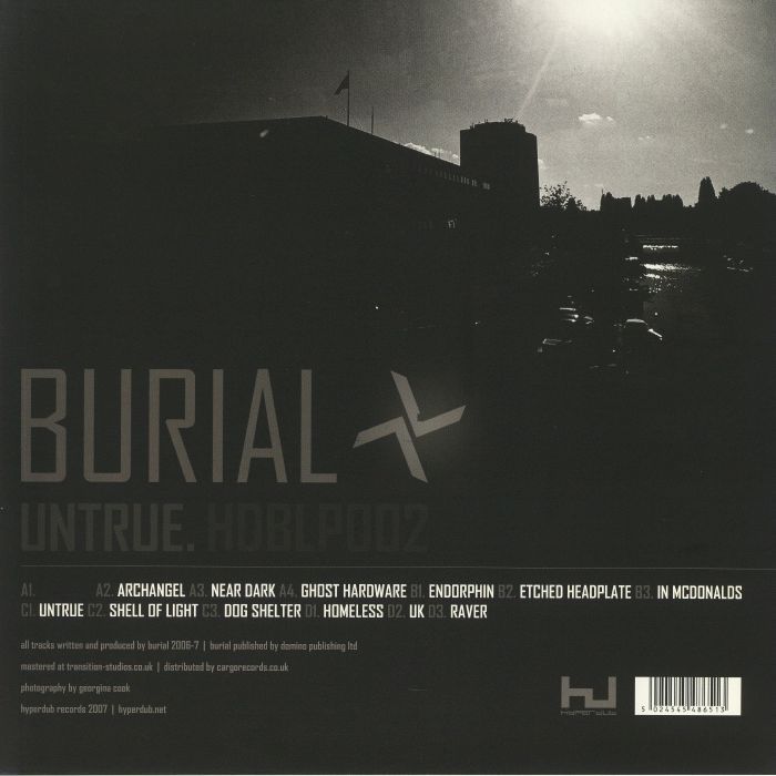 Burial - Untrue 2LP