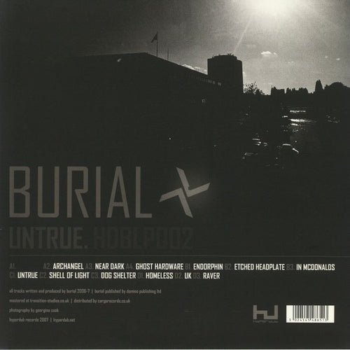 Burial - Untrue 2LP