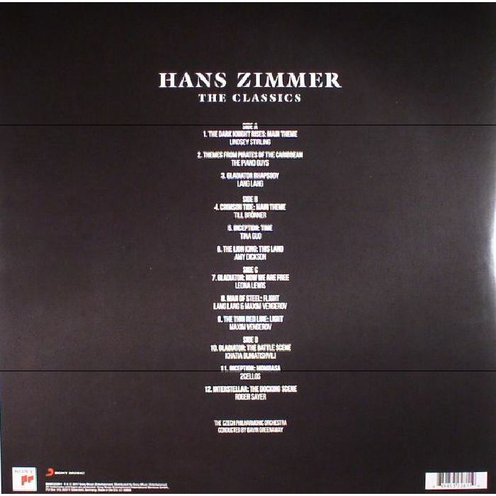 Hans Zimmer - The Classics 2LP