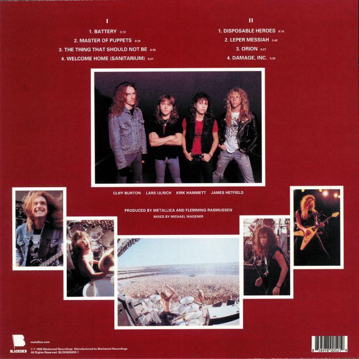 Metallica - Master Of Puppets 1LP