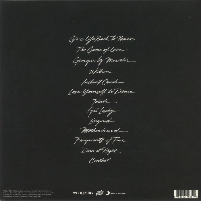 Daft Punk - Random Access Memories 2LP