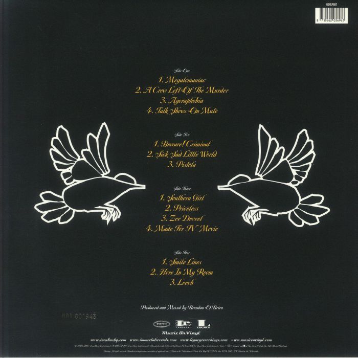 Incubus - A Crow Left of the Murder 2LP