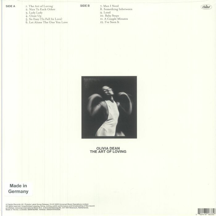 Olivia Dean - The Art of Loving 1LP