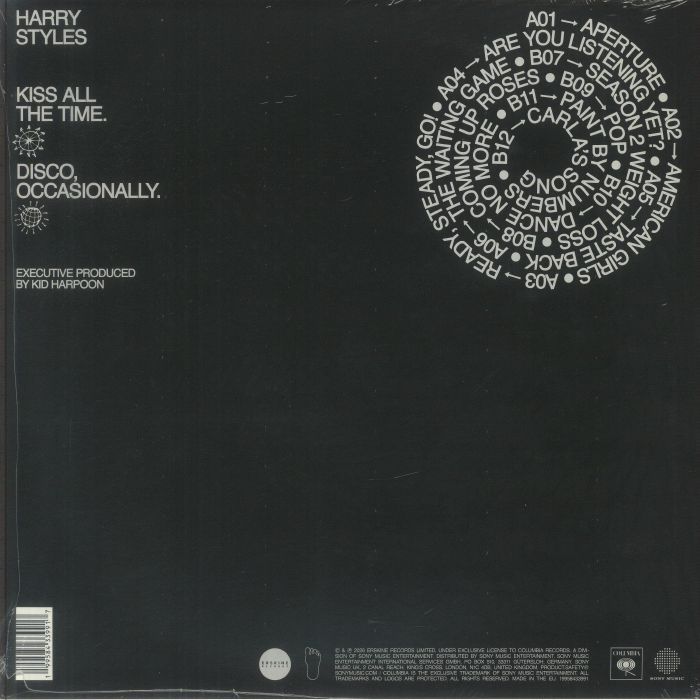 Harry Styles - Kiss All The Time Disco Occasionally 1LP