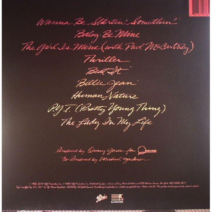 Michael Jackson : Thriller 1LP