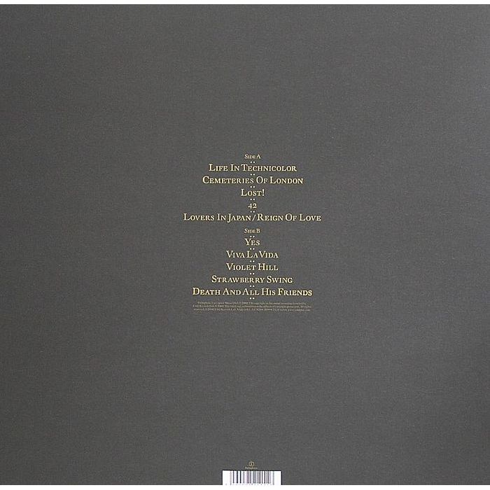 Coldplay - Viva La Vida Or Death & All His Friends 1LP