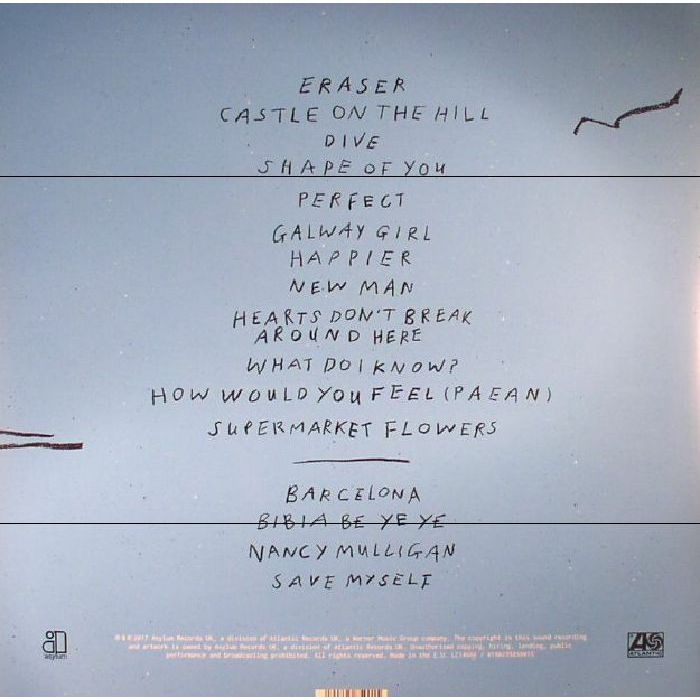 Ed Sheeran - Divide 2LP