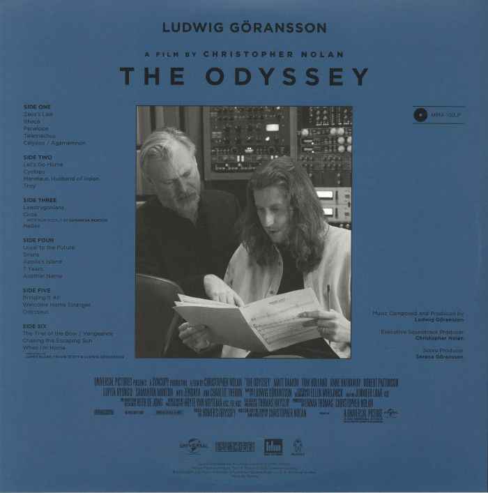Ludwig Goransson - The Odyssey Soundtrack 3LP