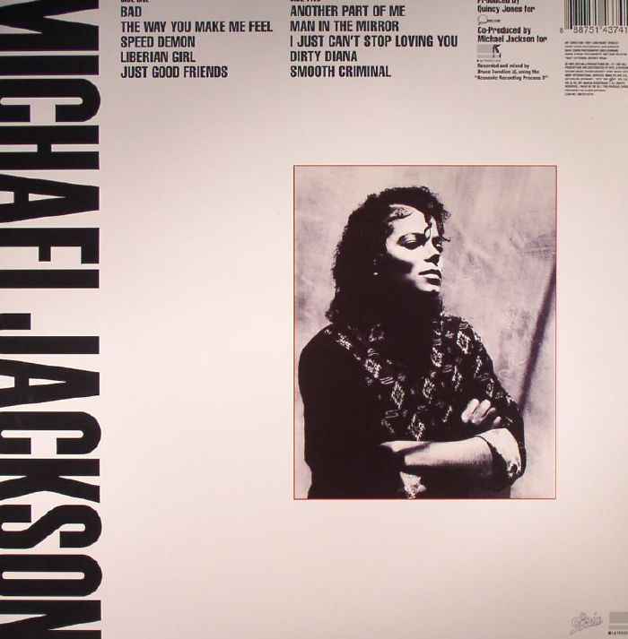 Michael Jackson - Bad 1LP