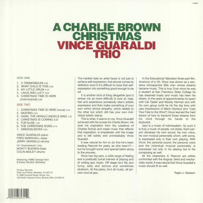 Vince Guaraldi Trio - A Charlie Brown Christmas 1LP