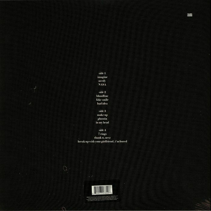 Ariana Grande - Thank U, Next 2LP