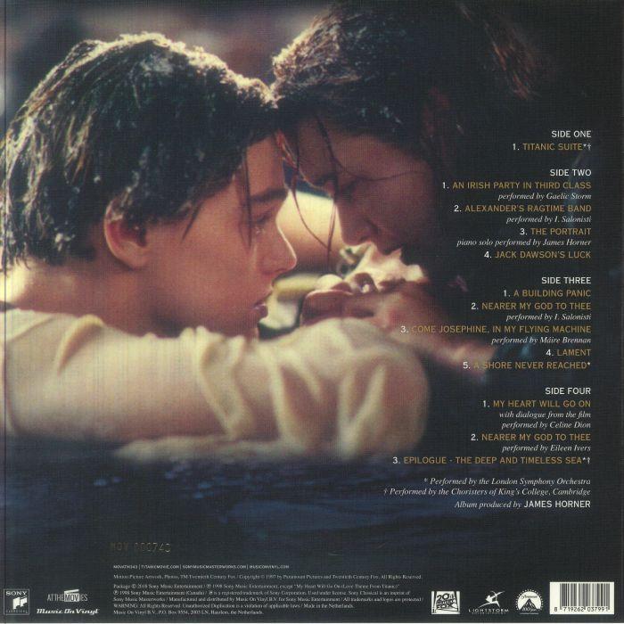 James Horner - Back To Titanic (Music From The Motion Picture) 2LP