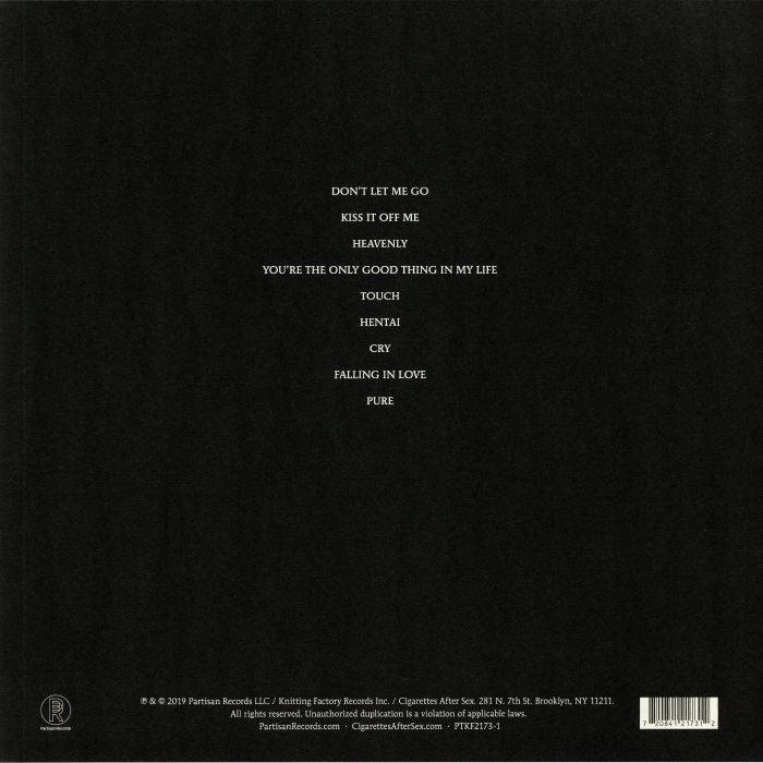 Cigarettes After Sex - Cry 1LP