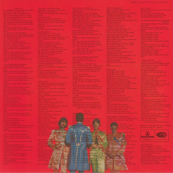 The Beatles - Sgt. Pepper's Lonely Hearts Club Band 1LP