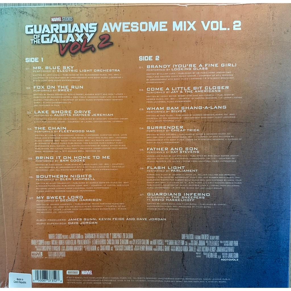 Guardians Of The Galaxy Vol. 2: Awesome Mix Vol. 2 1LP