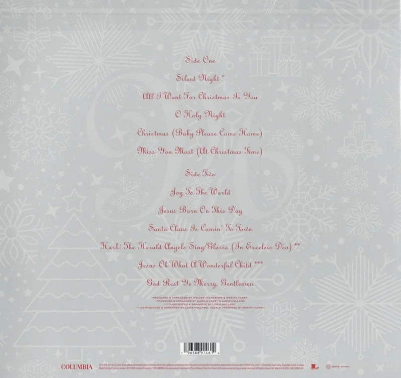 Mariah Carey - Merry Christmas 1LP